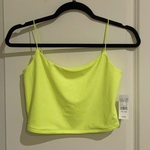 neon yellow tank